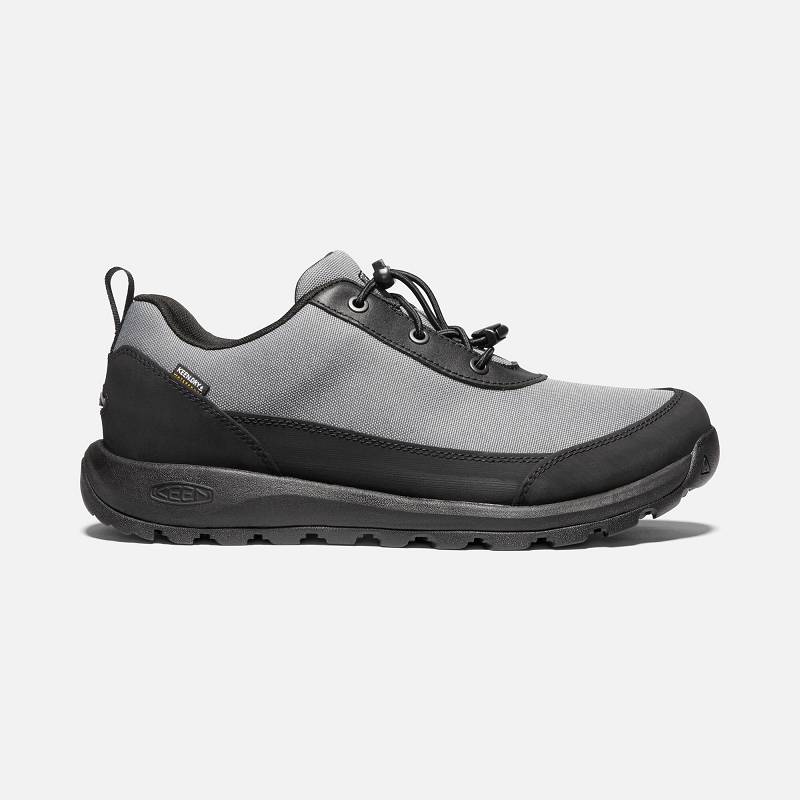 Keen Glieser Waterproof Sneakers Herren DE-08526 Pewter/Black - Keen Herrenschuhe Grau